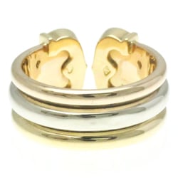 Cartier 2C Trinity Ring Pink Gold (18K),White Gold (18K),Yellow Gold (18K) Fashion No Stone Band Ring Gold