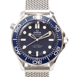 Omega Watch Seamaster Diver 300M Men's Automatic SS 210.30.42.20.03.002 James Bond 60th Anniversary A210523
