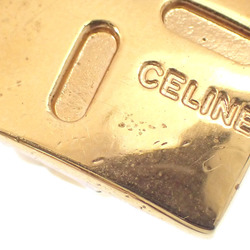 Celine Square Earrings Women's GP 23.8g Gold Color A210748