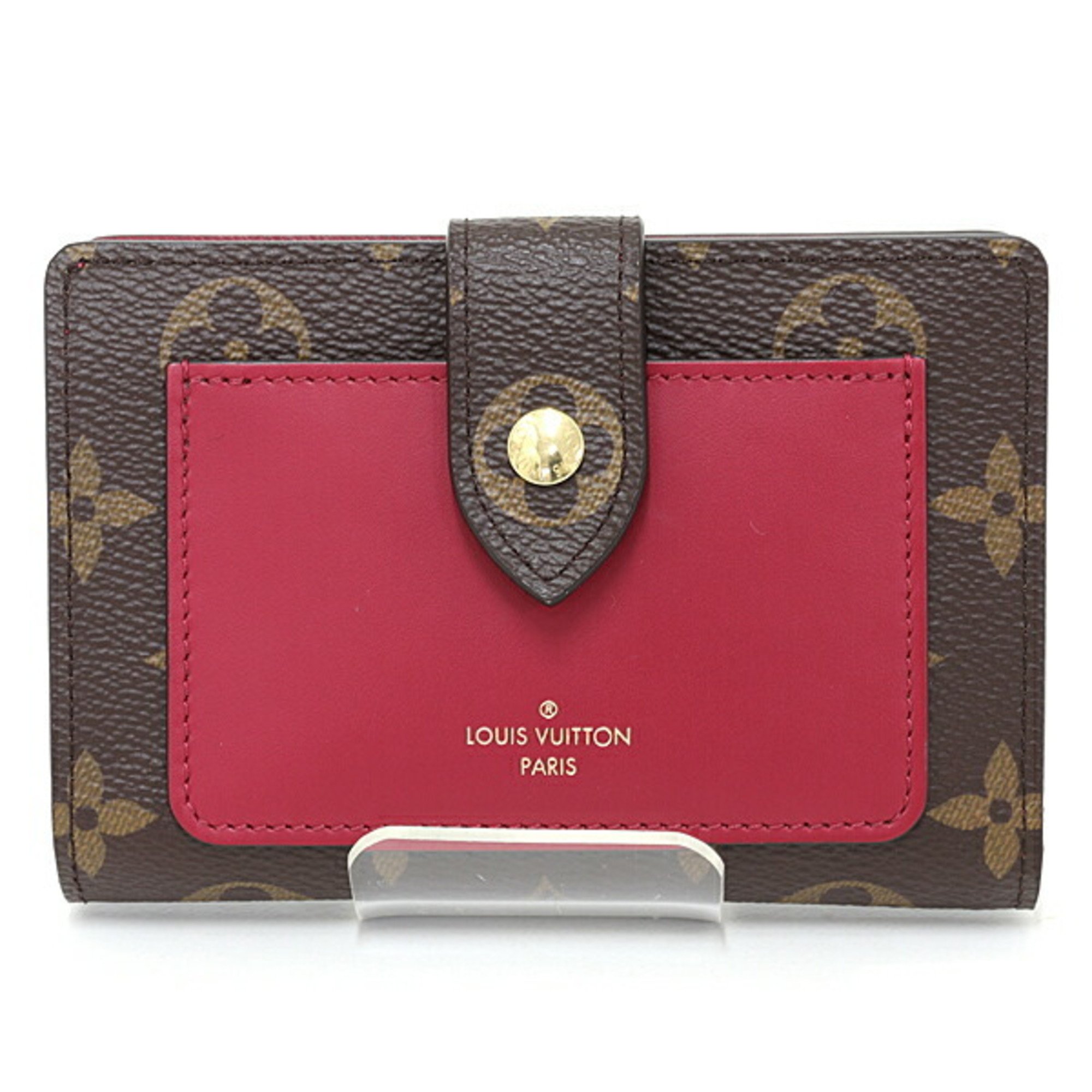 LOUIS VUITTON Portefeuille Juliet Fuchsia Monogram Bifold Wallet M69433