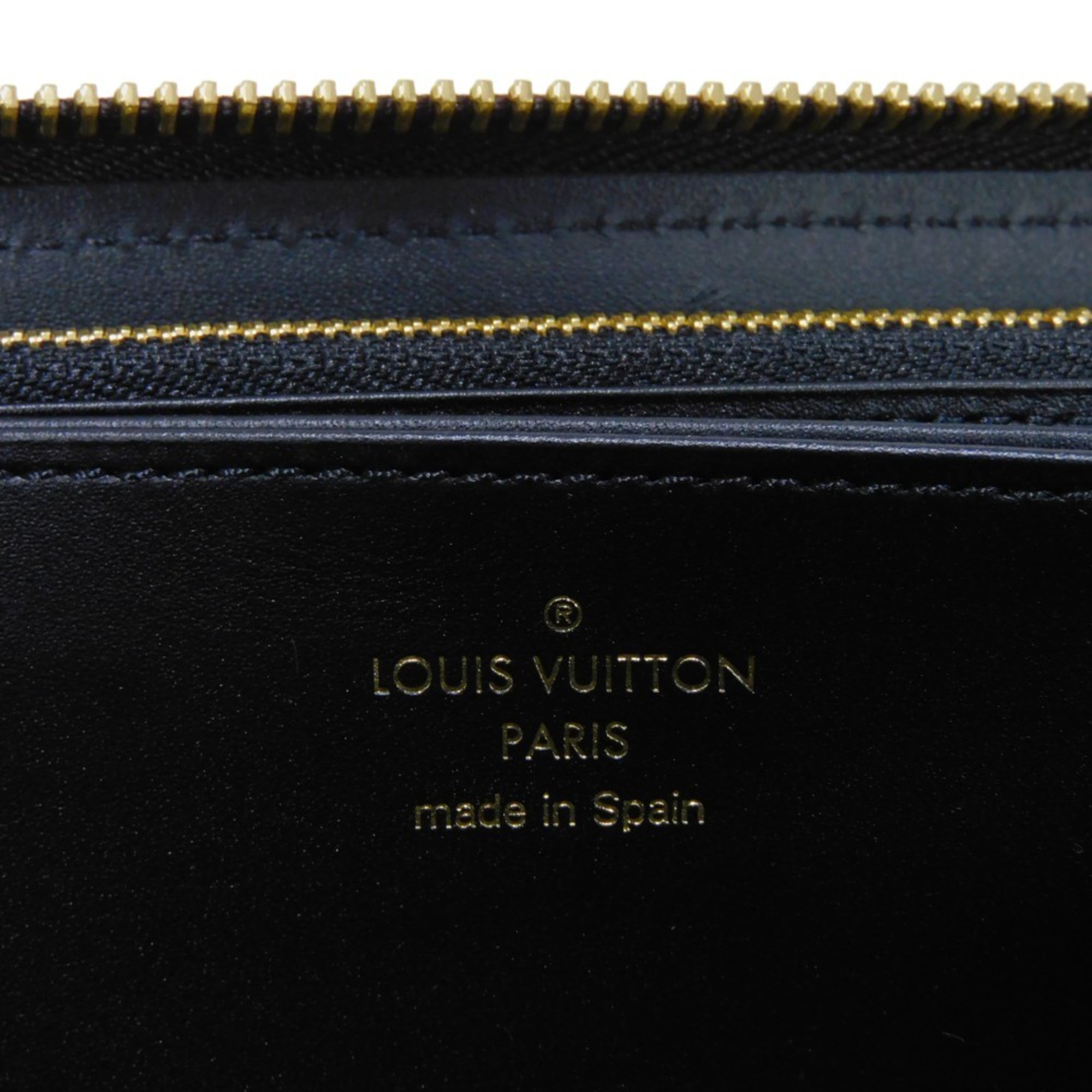 LOUIS VUITTON Long Wallet Transformed Zippy LV Trompe L'oeil Damier Trunk Time Ebene M63490 Men Women