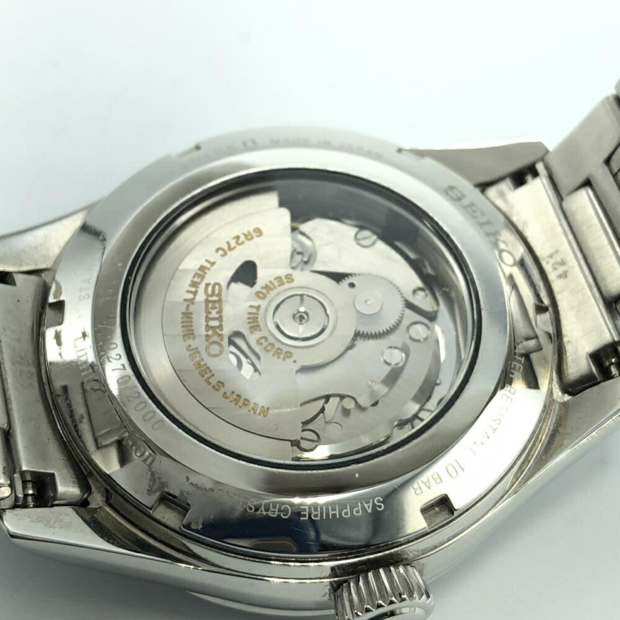 SEIKO Presage LIMITED watch Arita ware dial 6R27-00V0 automatic winding