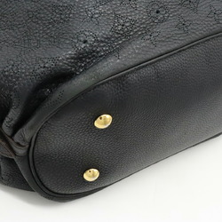 LOUIS VUITTON Monogram Mahina L Tote Bag Shoulder Leather Noir Black M95765