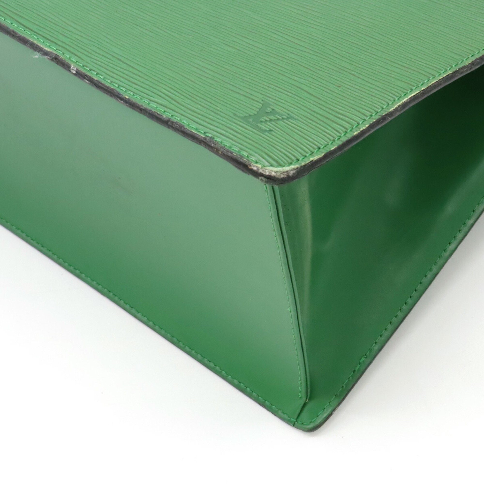 LOUIS VUITTON Epi Riviera Handbag Leather Borneo Green M48184