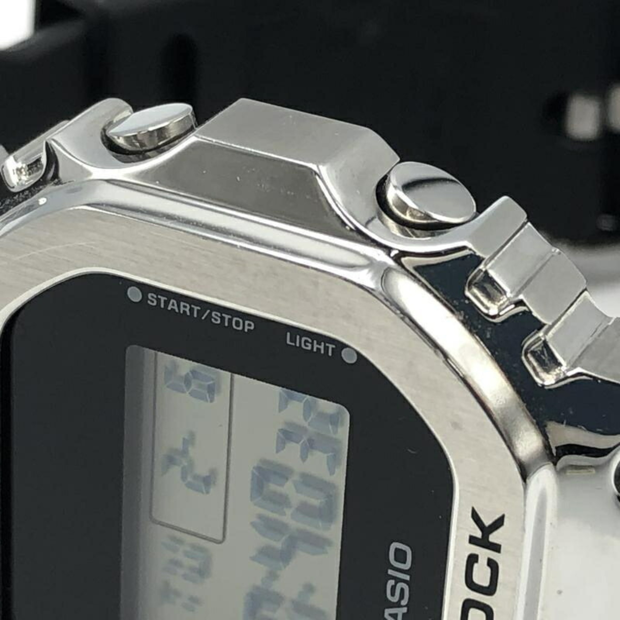CASIO GM-5600 watch black silver Casio