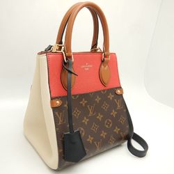 LOUIS VUITTON Monogram Fold Tote PM M45389 Bag Threes Crème 251480