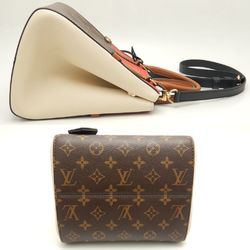 LOUIS VUITTON Monogram Fold Tote PM M45389 Bag Threes Crème 251480