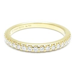 TIFFANY&Co. Tiffany Half Eternity Diamond Ring K18YG Yellow Gold 291241