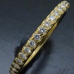 TIFFANY&Co. Tiffany Half Eternity Diamond Ring K18YG Yellow Gold 291241