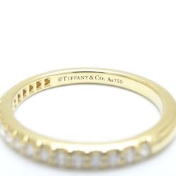 TIFFANY&Co. Tiffany Half Eternity Diamond Ring K18YG Yellow Gold 291241