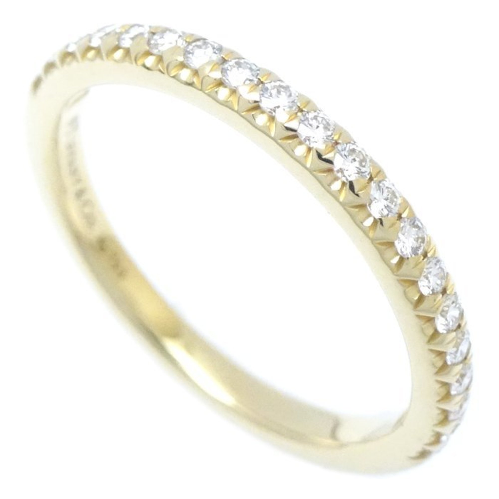 TIFFANY&Co. Tiffany Half Eternity Diamond Ring K18YG Yellow Gold 291241
