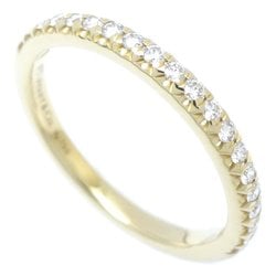 TIFFANY&Co. Tiffany Half Eternity Diamond Ring K18YG Yellow Gold 291241