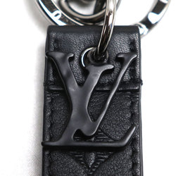 LOUIS VUITTON Porte Clé Dragonne Keychain Monogram Shadow Black M68675 BC1200 Men's