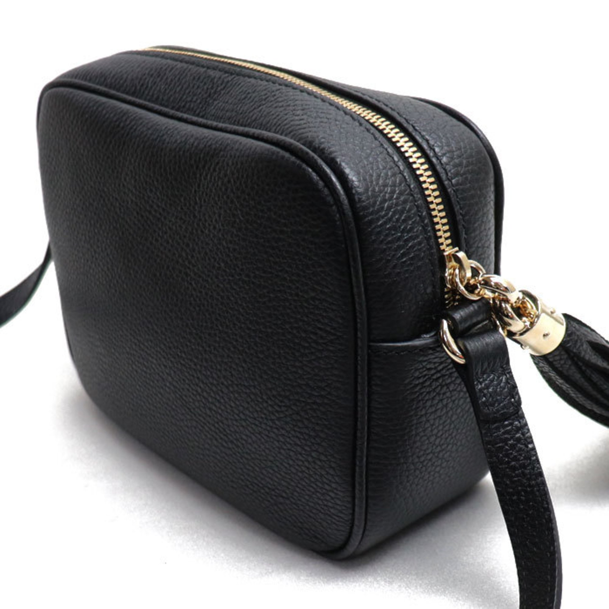 GUCCI Gucci Soho Disco Shoulder Bag Black 722319 A7M0G 1000 Outlet Ladies