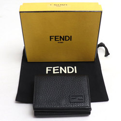 FENDI FF trifold wallet black 7M0280 AG0L ladies