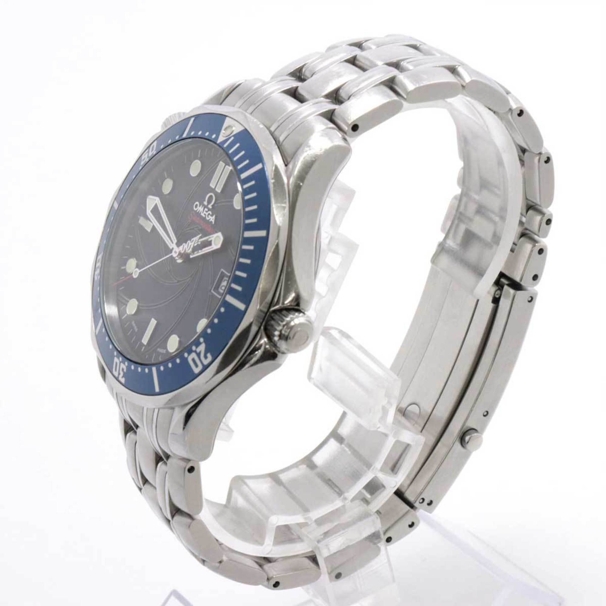 Omega OMEGA Seamaster Professional 2226 80 James Bond 007 World Limited 10007 Men's Watch Date Blue Dial Automatic