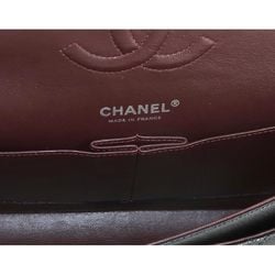 CHANEL Matelasse 25 Chain Shoulder Bag Caviar Skin Black A01112 Silver Hardware Coco Mark