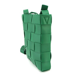 Bottega Veneta BOTTEGA VENETA Intrecciato Shoulder Bag Leather Green 649601
