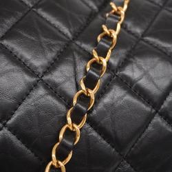 Chanel Handbag Matelasse Chain Shoulder Calf Black Women's