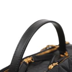 Chanel Handbag Matelasse Chain Shoulder Calf Black Women's