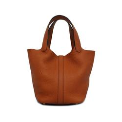 Hermes Handbag Picotan Lock PM U Engraved Taurillon Clemence Cuible Ladies