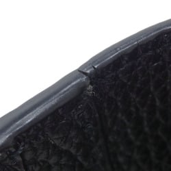 Saint Laurent Bifold Long Wallet Men's Black Leather 041831