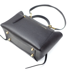 Celine Handbag Belt Bag Women's Black Grained Calfskin 189103ZVA.38NO A6046588