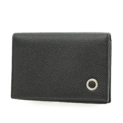 Bulgari Bvlgari Man Card Holder Business Holder/Card Case Leather Black 280297
