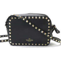 Valentino Garavani Camera Bag Rockstud Shoulder Black 3W2B0809VSF Women's