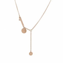 HERMES TPM Gold - Women's K18 Pink Necklace