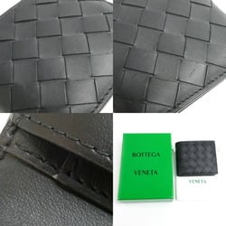 BOTTEGA VENETA Intrecciato Bifold Wallet Black 740273 VCPQ4 8803 Men's