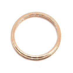 CARTIER K18PG Pink Gold Damour Wedding Full Eternity Ring B4093547 Diamond 47 1.7g Ladies