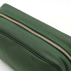 LOUIS VUITTON Taiga Parana Second Bag Handbag Canvas Leather Epicea Dark Green M30754