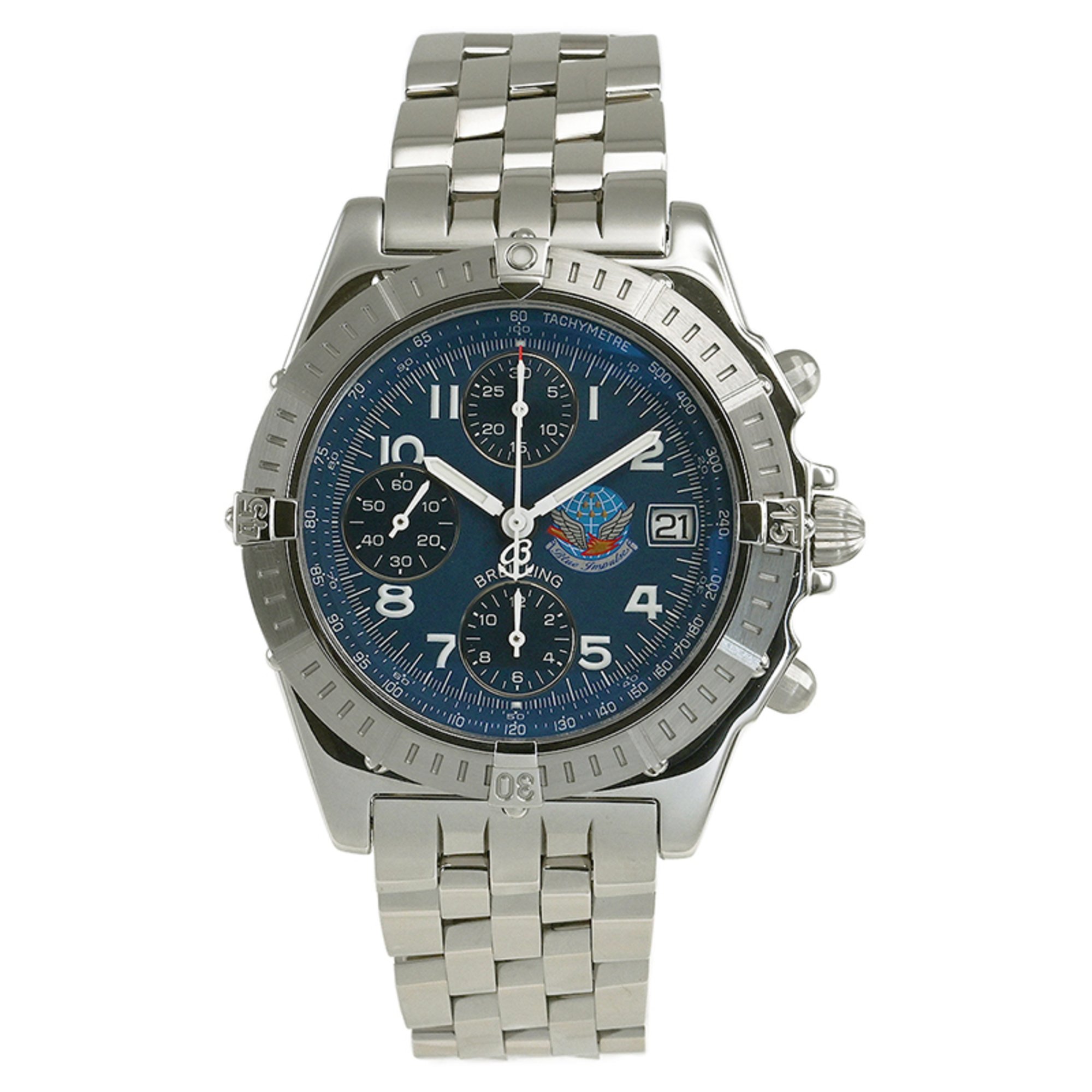 BREITLING Chronomat Blue Impulse Watch Limited 500 A140CBIPAS(A13353)
