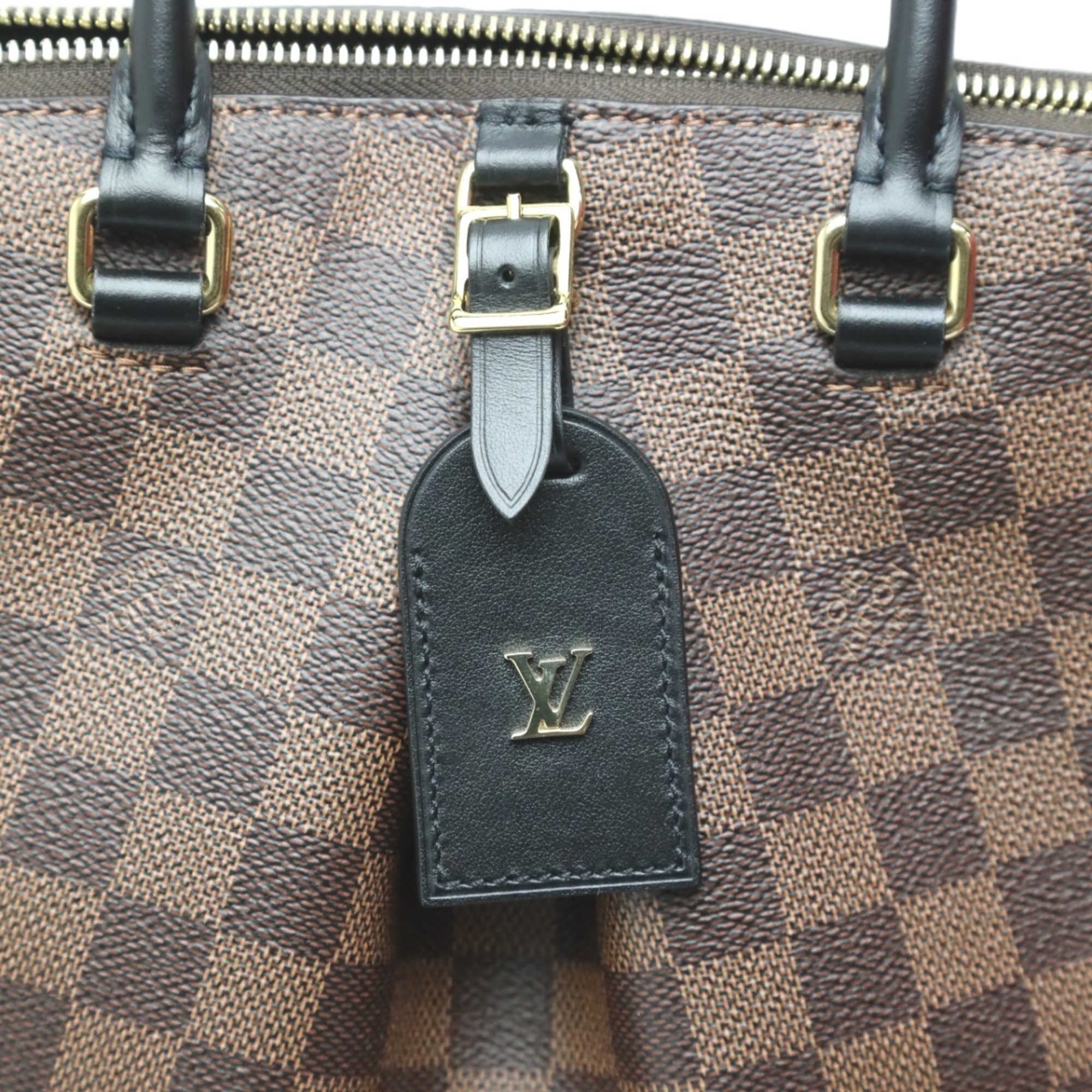 LOUIS VUITTON Damier Odeon Tote MM N45283 Louis Vuitton Brown Shoulder Bag
