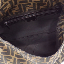 Fendi Shoulder Bag Mamma Bucket Zucca Women's Brown Canvas Leather 2258 26325 008 A2229882