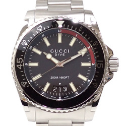Gucci Watch Dive Men's Quartz SS 136.2 Battery Operated A2229571