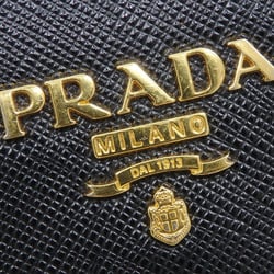 Prada Bifold Card Case Nero Black Saffiano Leather 1MC122 Holder Women's Men's Unisex A6046786
