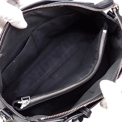 Fendi Handbag By the Way Women's Black Leather 8BL124 A6046919