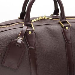 LOUIS VUITTON Taiga Kendall GM Boston Bag Travel Shoulder Leather Acaju M30116