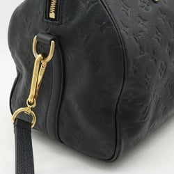 LOUIS VUITTON Monogram Empreinte Speedy Bandouliere 30 Handbag Shoulder Bag Infini M40753