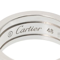 CARTIER Cartier C2 #48 - No. 8 Women's K18 White Gold Ring