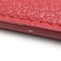 Prada Card Case 1MC208 Red Leather Pass Ladies PRADA