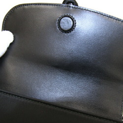Prada shoulder bag 1BD259 black nylon leather embroidery ladies PRADA