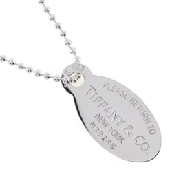 Tiffany TIFFANY&Co. Return to Necklace Silver 925 Approx. 22.0g TIFFANY & Co. Men's Women's I120124008