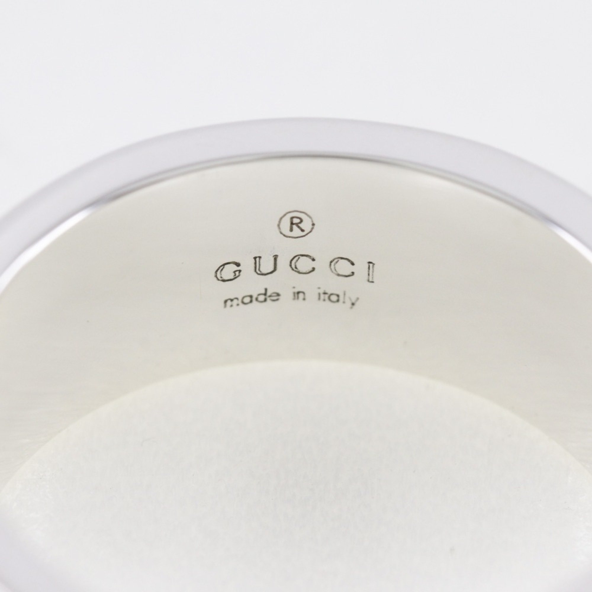 GUCCI Branded G Ring Silver 925 Approx. 7.6g Men's Women's I111624134