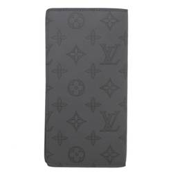 LOUIS VUITTON Portefeuille Plaza Long Wallet Monogram Shadow Gray M81335 RIID