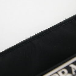 Prada shoulder bag 2VH123 black nylon leather no gusset men's PRADA
