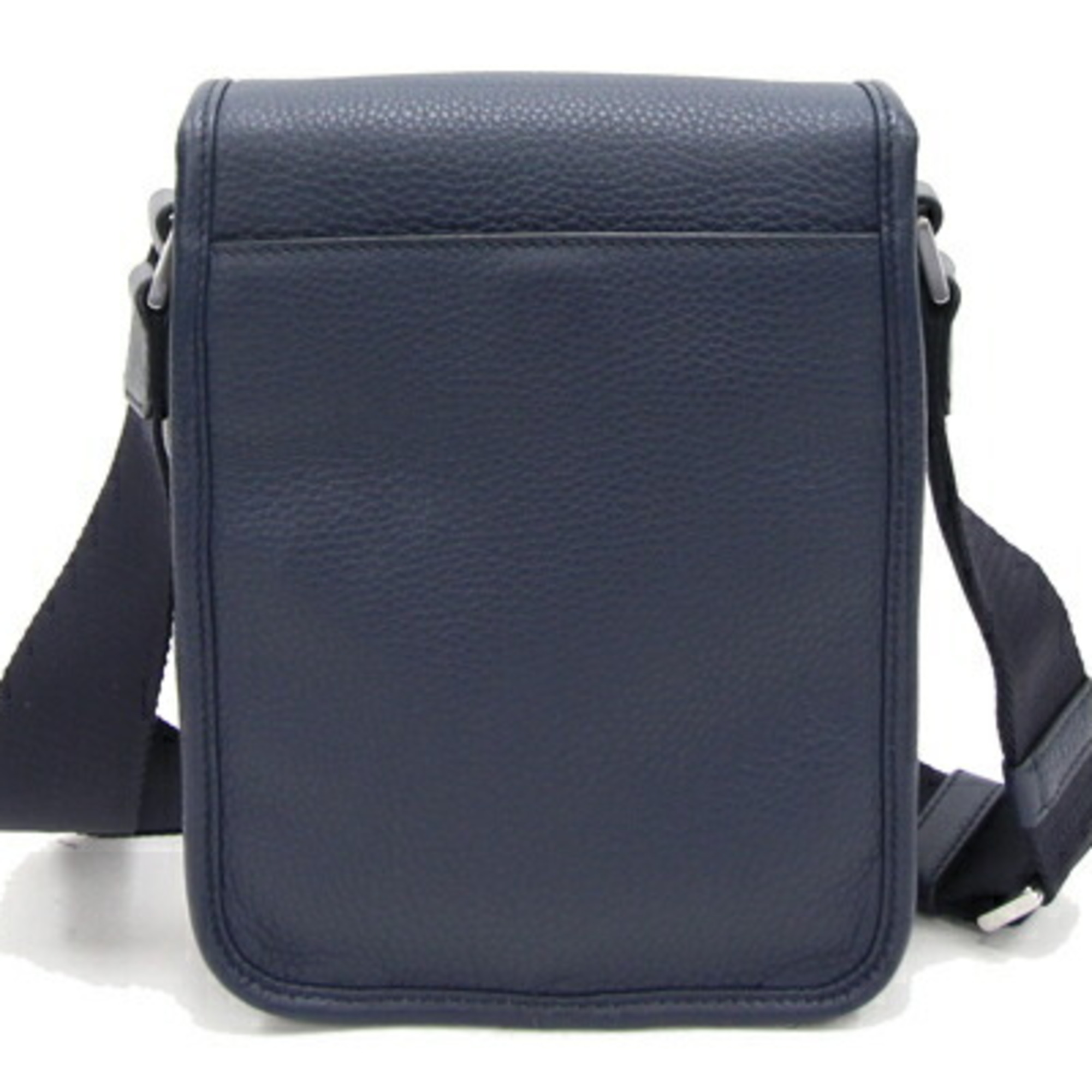 Prada shoulder bag 2VD028 navy leather blue men's PRADA