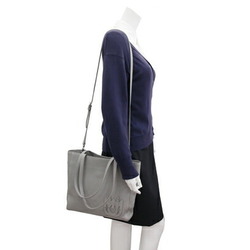 Miu Miu Miu Tote Bag 5BG226 Gray Leather Shoulder Ladies MIUMIU